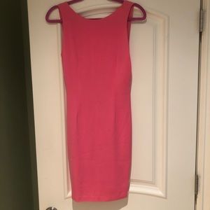 Alice + Olivia pink pencil dress